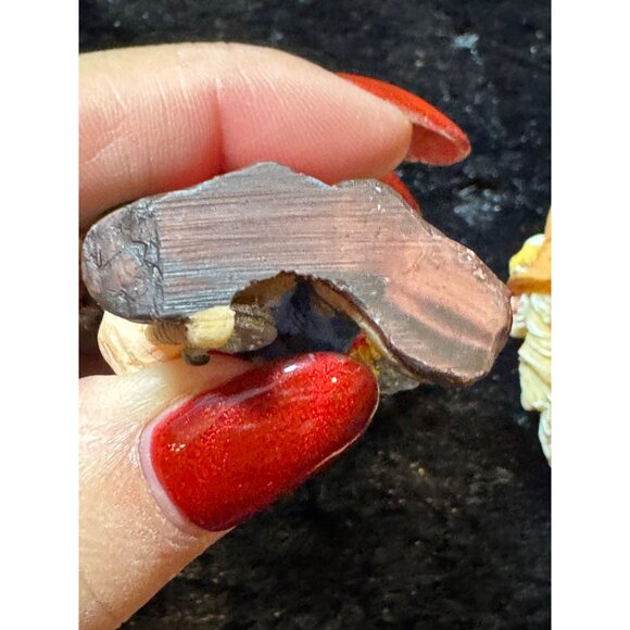 Ganz Fishing Gnome Christmas Ornaments Set Of 2 With Beads & Starfish Accents - Picture 6 of 9